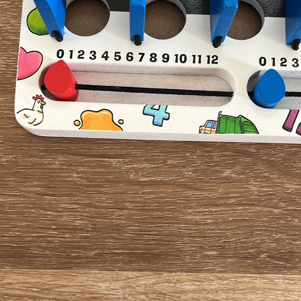 Melissa & Doug Memory Game Flip To Win Colors Numbers Shapes Zoo Fruit COMPLETE - Picture 4 of 7